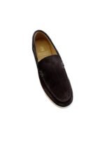 CHAUSSURE BRUNELLO CUCINELLI A ENFILER EN DAIM EN MARRON 2 CHAUSSURE BRUNELLO CUCINELLI A ENFILER EN DAIM EN MARRON