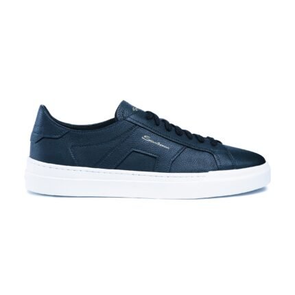 DOUBLE BUCKLE SNEAKER SANTONI 5 DOUBLE BUCKLE SNEAKER SANTONI EN BLEU