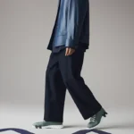 BASKETS REBONDISSANTES HERMES EN GRIS BLEUATRE