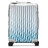 BAGAGE CABINE DIOR BLUE X RIMOWA EN ALUMINIUM DEGRADE BLEU
