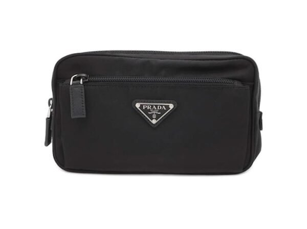 SAC PRADA A TAILLE EN NYLON PRADA BODY BAG NOIR