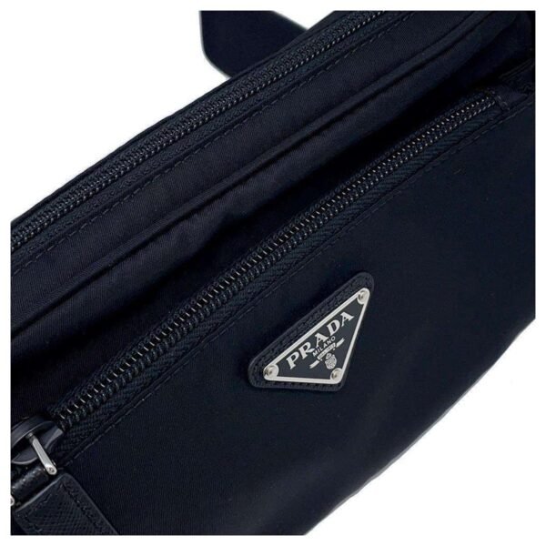 SAC PRADA A TAILLE EN NYLON PRADA BODY BAG NOIR