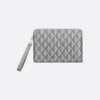 POCHETTE CD EN TOILE DIAMANT GRIS