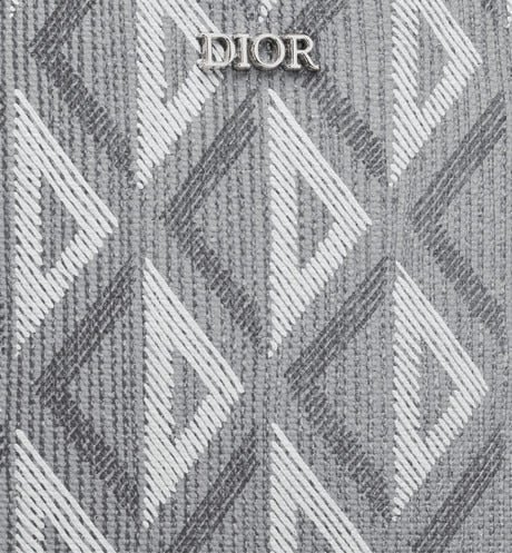 POCHETTE CD EN TOILE DIAMANT GRIS
