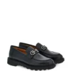 MOCASSINS FERRAGAMO EN CUIR A PLAQUE GANCINI