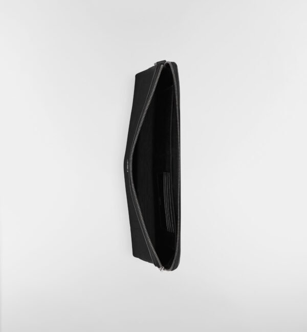 POCHETTE DIOR A4 ZIPPEE EN NOIR