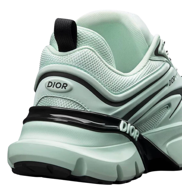 SNEAKER DIOR B44 BLADE A MAILLE TECHNIQUE EN VERT NEON