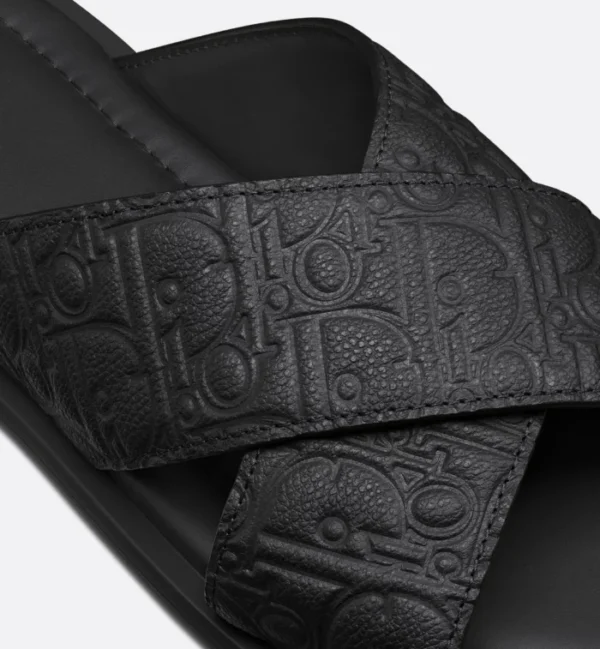 SANDALE DIOR ALIAS GRAVITY EN NOIR