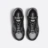 3SN279ZEHH981_E06 SNEAKER DIOR B30 COUNTDOWN EN TISSU TECHNIQUE NOIR AVEC UNE FINITION BRILLANTE