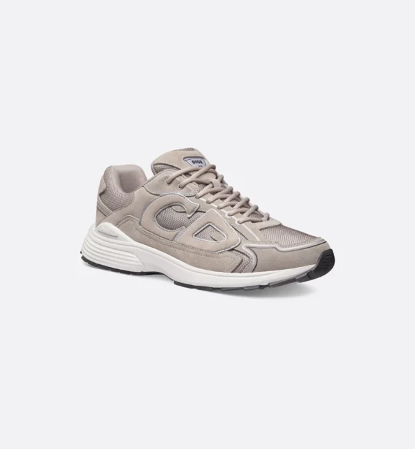 SNEAKER DIOR B30 COUNTDOWN EN SUÈDE GRIS