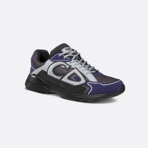 3SN279ZRBH857_E03 SNEAKER DIOR B30 COUNTDOWN A MAILLE GRIS ANTHRACITE