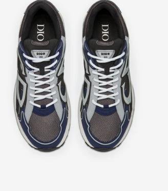 SNEAKER DIOR B30 COUNTDOWN EN BLEU , GRIS