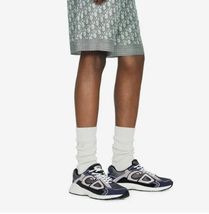 SNEAKER DIOR B30 COUNTDOWN EN BLEU , GRIS