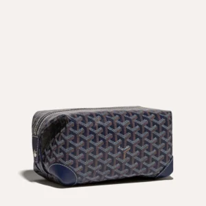 TROUSSE GOYARD DE TOILETTE BOWLING 25 EN BLEU MARINE