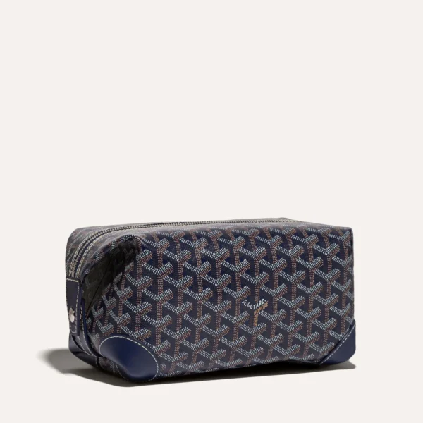 TROUSSE GOYARD DE TOILETTE BOWLING 25 EN BLEU MARINE