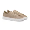 DOUBLE BUCKLE SNEAKER SANTONI EN BEIGE