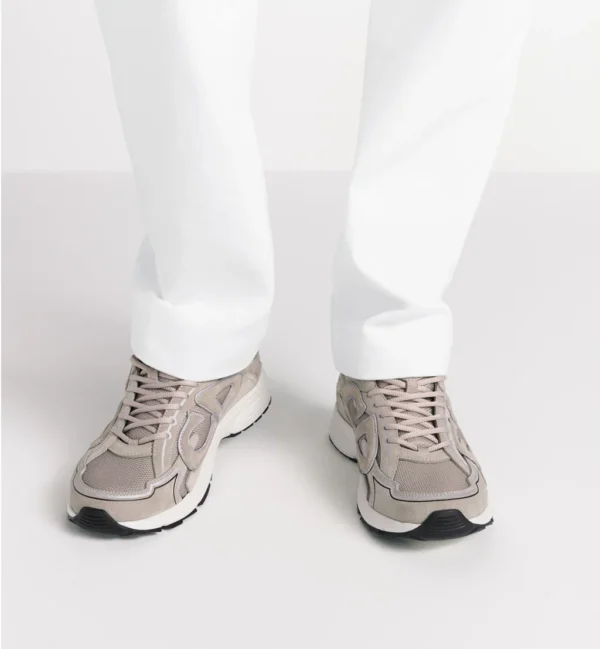 SNEAKER DIOR B30 COUNTDOWN EN SUÈDE GRIS