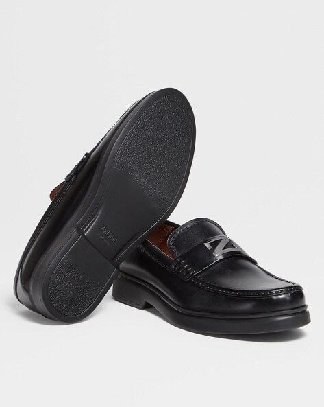 MOCASSINS ZEGNA AVEC LOGO SIGNATURE
