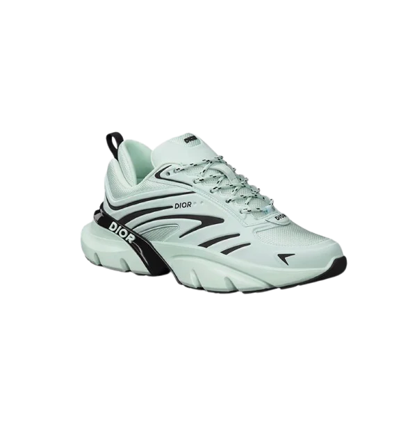 SNEAKER DIOR B44 BLADE A MAILLE TECHNIQUE EN VERT NEON