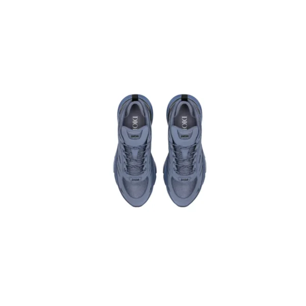 SNEAKER DIOR B44 BLADE A MAILLE TECHNIQUE EN BLEU MARINE