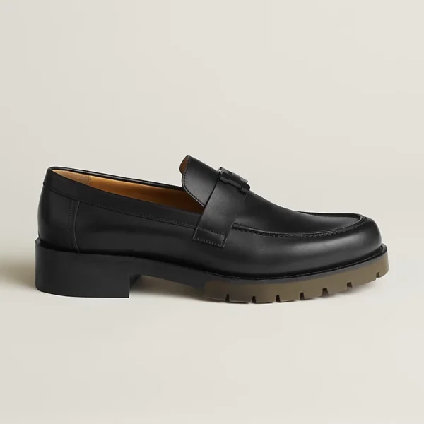 MOCASSINS HERMES GREGOIRE EN NOIR
