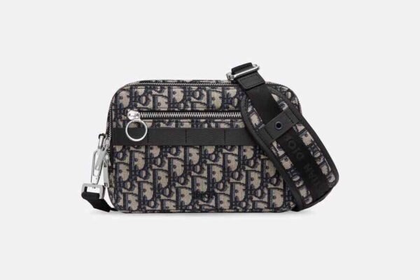 20200430205952441 MINI-SAC DIOR SAFARI MESSENGER OBLIQUE EN NOIR