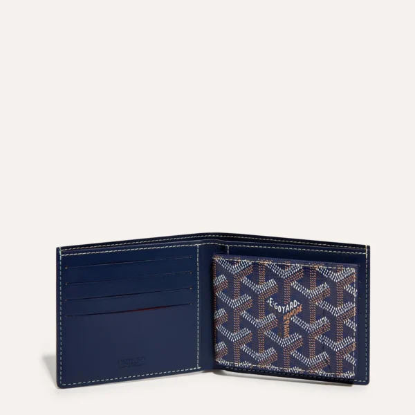 PORTE CARTES INSERT VICTOIRE EN BLEU MARINE