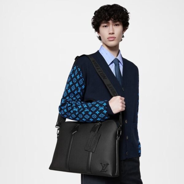 MALLETTE LOUIS VUITTON LV DE DECOLLAGE EN NOIR